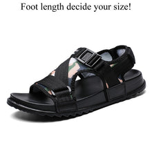Load image into Gallery viewer, ABNKARWIN Men Sandals Gladiators Casual Roman Breathable Open Toe Comfortable
