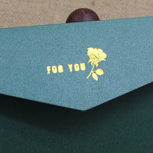 Load image into Gallery viewer, 50pcs/lot High Quality #5 200GSM Paper Envelopes With Letter THANK YOU, FOR YOU Invitation Wedding Envelopes