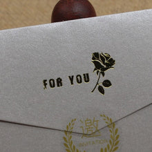 Load image into Gallery viewer, 50pcs/lot High Quality #5 200GSM Paper Envelopes With Letter THANK YOU, FOR YOU Invitation Wedding Envelopes