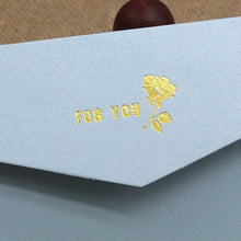 Load image into Gallery viewer, 50pcs/lot High Quality #5 200GSM Paper Envelopes With Letter THANK YOU, FOR YOU Invitation Wedding Envelopes