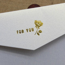 Load image into Gallery viewer, 50pcs/lot High Quality #5 200GSM Paper Envelopes With Letter THANK YOU, FOR YOU Invitation Wedding Envelopes