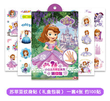 Load image into Gallery viewer, Disney Frozen Elsa Anna Toy Story Woody Kids Temporary Waterproof Art Tattoo Sticker