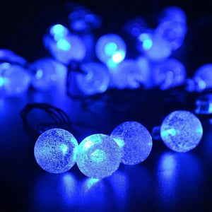 20/30/50 LED Crystal Ball Led Solar Lamp Sunlight For Garden Decor  Christmas Lights Led Solar Garland Waterproof Outdoor Lights