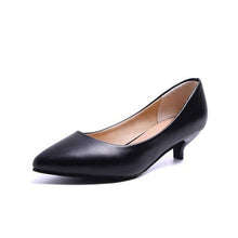 Load image into Gallery viewer, YAFUKANO Women Comfort Sexy Shoes Black High Heels Office Formal Wear Shoes