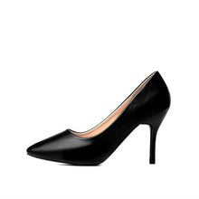Load image into Gallery viewer, YAFUKANO Women Comfort Sexy Shoes Black High Heels Office Formal Wear Shoes