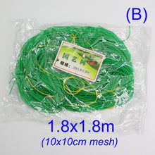 Load image into Gallery viewer, Garden Green Nylon Trellis Netting Mesh 10x10cm Support Climbing Plant Fence
