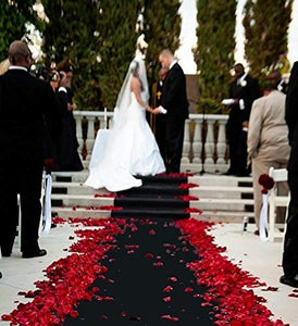 5M/10M Wedding Party Carpet Aisle Runner Decoration Non-Woven Fabric for Events (Thickness: 0.8mm)