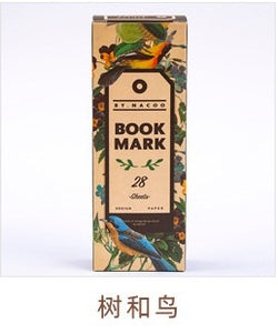 28 pcs/1 lot Space Paper bookmarks for books/Share/Book markers/Tab for books/Stationery