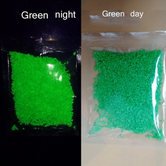 1 Bag Luminous Particles Sand Colorful Fluorescent Powder Glow In The Dark Home Party Decorations