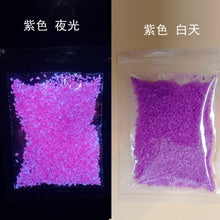 Load image into Gallery viewer, 1 Bag Luminous Particles Sand Colorful Fluorescent Powder Glow In The Dark Home Party Decorations