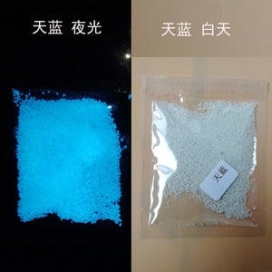 1 Bag Luminous Particles Sand Colorful Fluorescent Powder Glow In The Dark Home Party Decorations