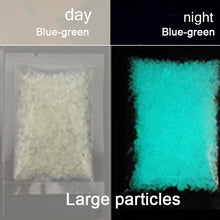 Load image into Gallery viewer, 1 Bag Luminous Particles Sand Colorful Fluorescent Powder Glow In The Dark Home Party Decorations