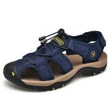 Load image into Gallery viewer, BAOLUMA Genuine Leather Classic Men Shoes Comfortable Casual Ankle Strap Sandal