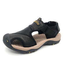 Load image into Gallery viewer, BAOLUMA Genuine Leather Classic Men Shoes Comfortable Casual Ankle Strap Sandal