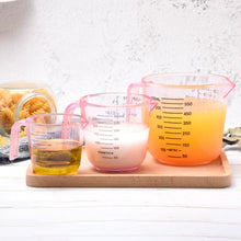 Load image into Gallery viewer, 150/300/600ml Handle Water Milk Egg Scale Measuring Cup Mug Measurement Tool for Baking Beaker Liquid Measure JugCup Container
