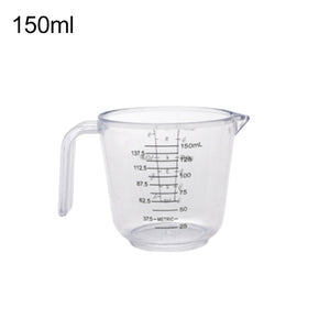 150/300/600ml Handle Water Milk Egg Scale Measuring Cup Mug Measurement Tool for Baking Beaker Liquid Measure JugCup Container
