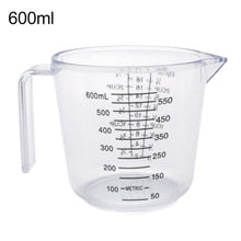 Load image into Gallery viewer, 150/300/600ml Handle Water Milk Egg Scale Measuring Cup Mug Measurement Tool for Baking Beaker Liquid Measure JugCup Container
