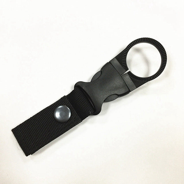 Nylon Water Bottle Holder Belt Hook Hanger Clip Outdoor Accessories
