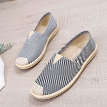 Load image into Gallery viewer, OLOME Flat Loafers Shoes Women Sneakers Fabric Casual Lady Shoe Fisherman Design