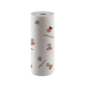 50 sheet/roll Reusable Lazy Rag Bamboo Towels Kitchen Dish Cloth Paper Towel Roll Organic Washable Dish Cloths New