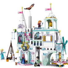 Load image into Gallery viewer, 848pcs Snow World Series Elsa&#39;s Magical Ice Palace Compatible Blocks Toys for Kids Gift