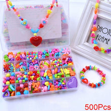 Load image into Gallery viewer, OLOEY DIY Handmade Beaded Toy with Accessory Set Children Creative Jewelry Making