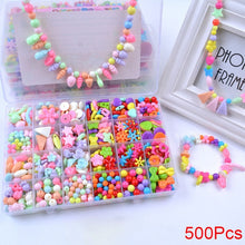 Load image into Gallery viewer, OLOEY DIY Handmade Beaded Toy with Accessory Set Children Creative Jewelry Making