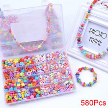 Load image into Gallery viewer, OLOEY DIY Handmade Beaded Toy with Accessory Set Children Creative Jewelry Making