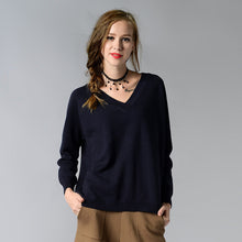 Load image into Gallery viewer, Women Jumper Lycra New Pattern Korean Pullover Knitting Long Sleeve Sweater