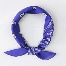 Load image into Gallery viewer, Printed Cotton Square Scarf Men Women Hip Hop Bandana Head Neck Wrist Wrap