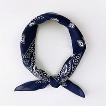 Load image into Gallery viewer, Printed Cotton Square Scarf Men Women Hip Hop Bandana Head Neck Wrist Wrap