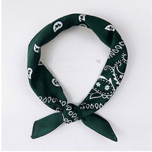 Load image into Gallery viewer, Printed Cotton Square Scarf Men Women Hip Hop Bandana Head Neck Wrist Wrap