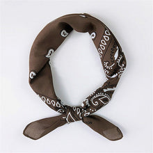 Load image into Gallery viewer, Printed Cotton Square Scarf Men Women Hip Hop Bandana Head Neck Wrist Wrap