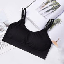 Load image into Gallery viewer, Sports Bra Black Design
