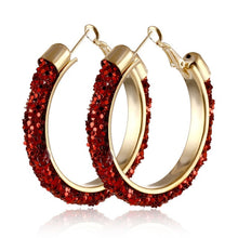 Load image into Gallery viewer, IPARAM 2020 New Designs Hoop Earrings for Women Charm Party Jewelry