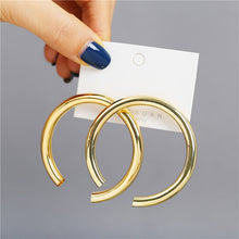 Load image into Gallery viewer, TRENDY Hoop Earrings Gold Pearl Metal Fashion for Women Party Jewelry