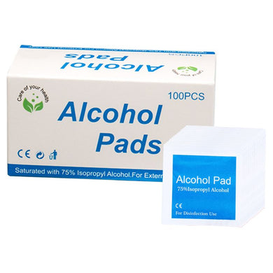 100pcs Alcohol Pad Medical Cleaning Sanitizer