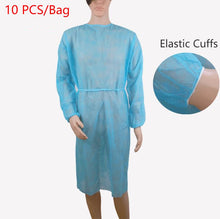 Load image into Gallery viewer, 10 Pcs Disposable Surgical Woven Aprons Medical Clean Room Overalls