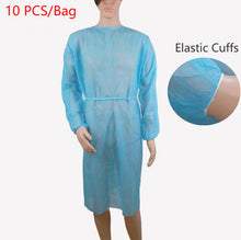 Load image into Gallery viewer, 10 Pcs Disposable Surgical Woven Aprons Medical Clean Room Overalls