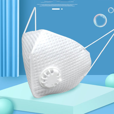 KN95 1Pcs Protective Masks Anti-Fog Dust-Proof Cotton Anti Smoke Face With Breathing Valve