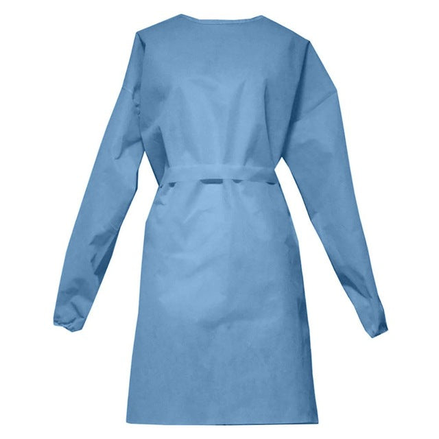 Disposable Apron Non Woven Dust Proof Clean Room Anti-Static Protective Suit