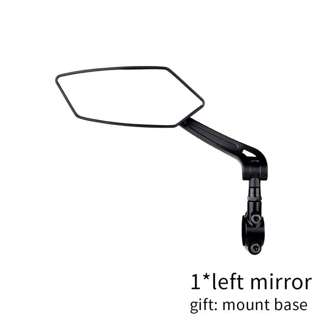 Bicycle Rear-View Mirror Bike Cycling Back Sight Reflector Adjustable Left Right Mirrors