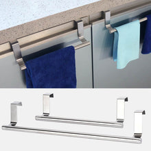 Load image into Gallery viewer, 2 Size Towel Rack Bar Hanging Holder Bathroom Shelf Rack Home Organizer Long Wall Hook