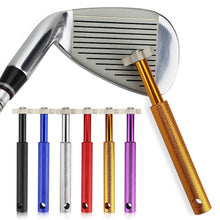 Load image into Gallery viewer, GOG 6 Colors Golf Club Grooving Sharpening Tool Strong Wedge Alloy Sharpener