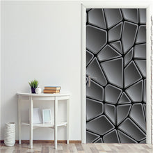 Load image into Gallery viewer, 3D Door Sticker Decoration Wallpaper Modern Design Self-Adhesive Waterproof Decal