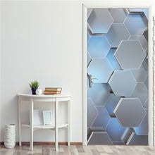 Load image into Gallery viewer, 3D Door Sticker Decoration Wallpaper Modern Design Self-Adhesive Waterproof Decal