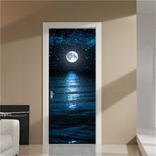 Load image into Gallery viewer, 3D Door Sticker Decoration Wallpaper Modern Design Self-Adhesive Waterproof Decal