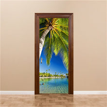Load image into Gallery viewer, 3D Door Sticker Decoration Wallpaper Modern Design Self-Adhesive Waterproof Decal