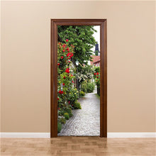 Load image into Gallery viewer, 3D Door Sticker Decoration Wallpaper Modern Design Self-Adhesive Waterproof Decal