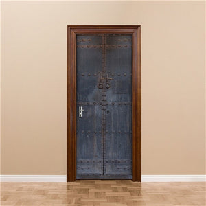 3D Door Sticker Decoration Wallpaper Modern Design Self-Adhesive Waterproof Decal